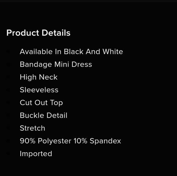 ☆ SOLD ☆ Fashion Nova: Kimberly Bandage Dress - Picture 10 of 10